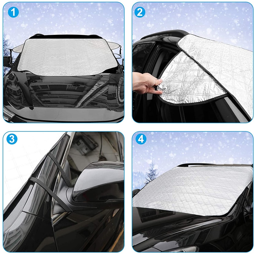 Universal Car Windshield Snow Cover Universal Car Windshield Snow Cover