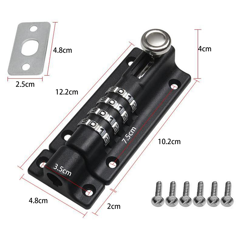Universal Combination Bolt Lock