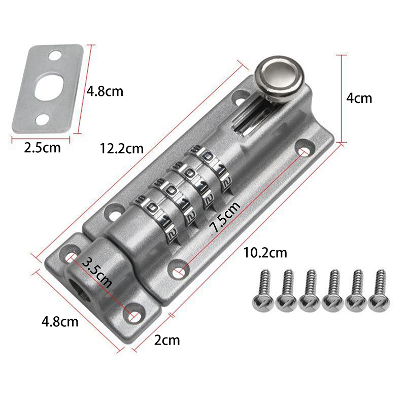 Universal Combination Bolt Lock