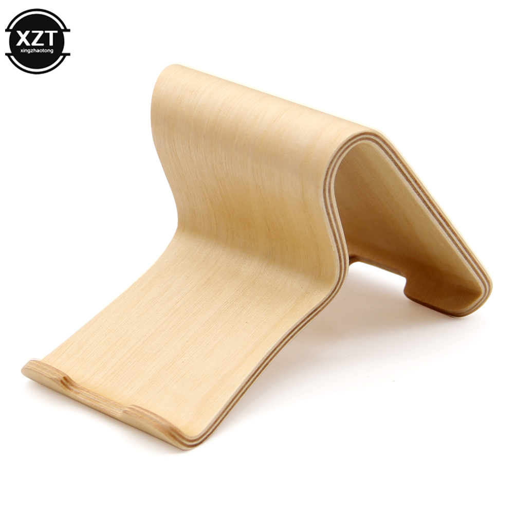 Universal Desk Phone Wood Stand