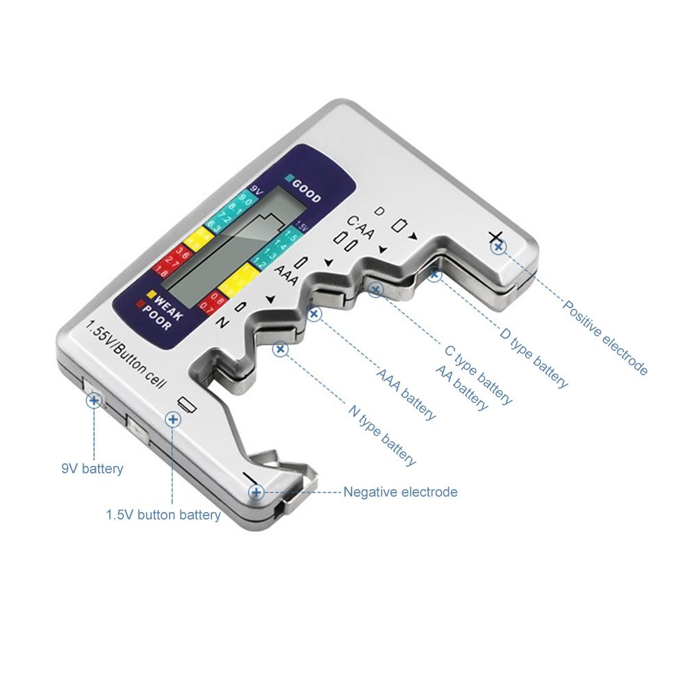 Universal Digital Battery Tester Universal Digital Battery Tester