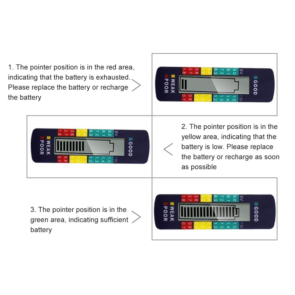 Universal Digital Battery Tester Universal Digital Battery Tester