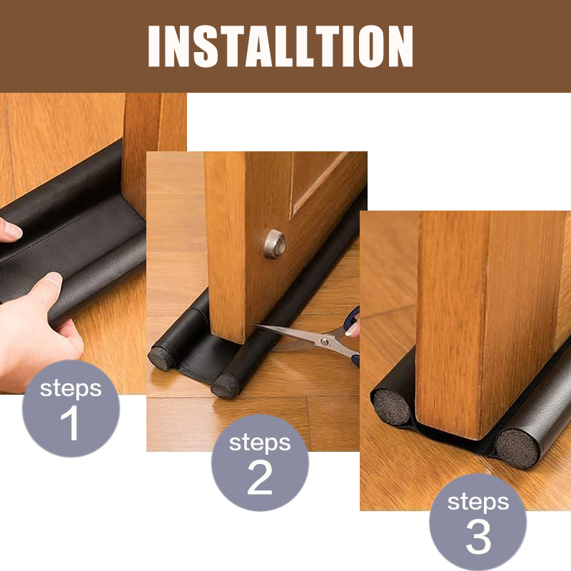 Universal Door Bottom Seal Strip Stopper
