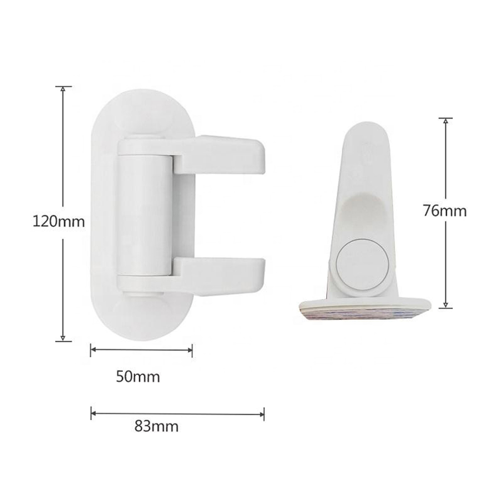 Universal Door Lever Lock Child Baby Safety Lock Rotation Proof Professional Door Adhesive Security Latch