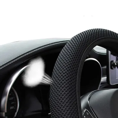 Universal Fashion Car Steering Wheel Cover Without Inner Ring Elastic Grip For Easy Installation And Removal Non Slip Universal Fashion Car Steering Wheel Cover Without Inner Ring Elastic Grip For Easy Installation And Removal Non Slip