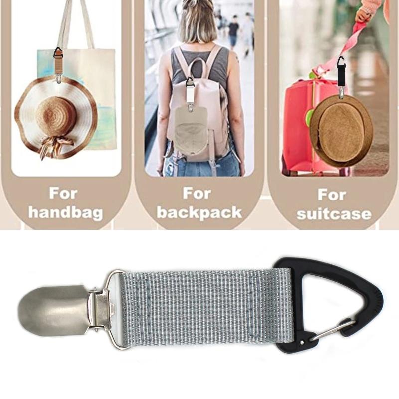 Universal Hanging Travel Hat Clip