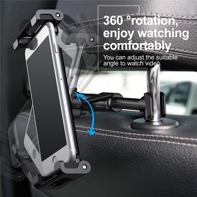Universal Headrest Phone Holder Bracket Universal Headrest Phone Holder Bracket