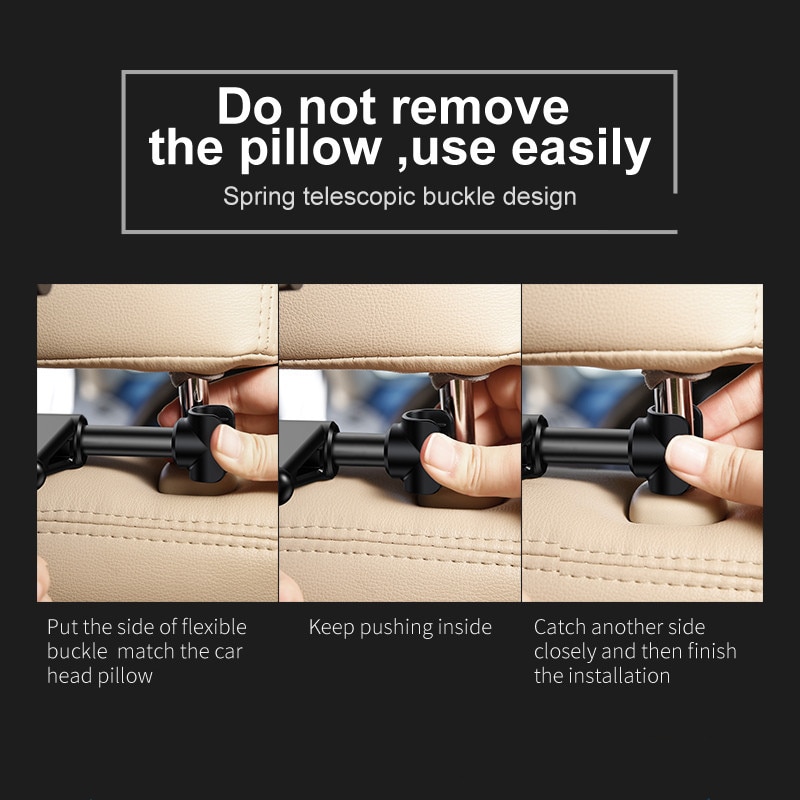 Universal Headrest Phone Holder Bracket Universal Headrest Phone Holder Bracket