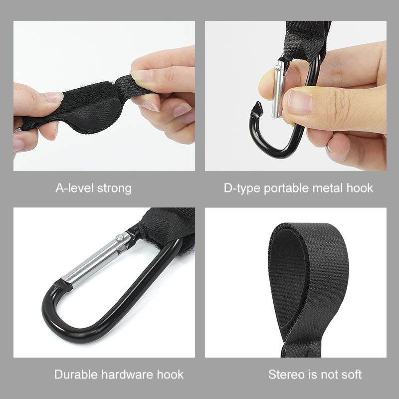 Universal Heavy Duty Stroller Hook (2 pcs) Universal Heavy Duty Stroller Hook (2 pcs)