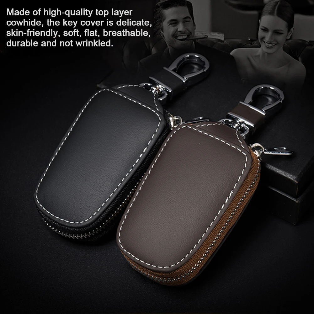Universal Leather Car Key Fob Bag Universal Leather Car Key Fob Bag