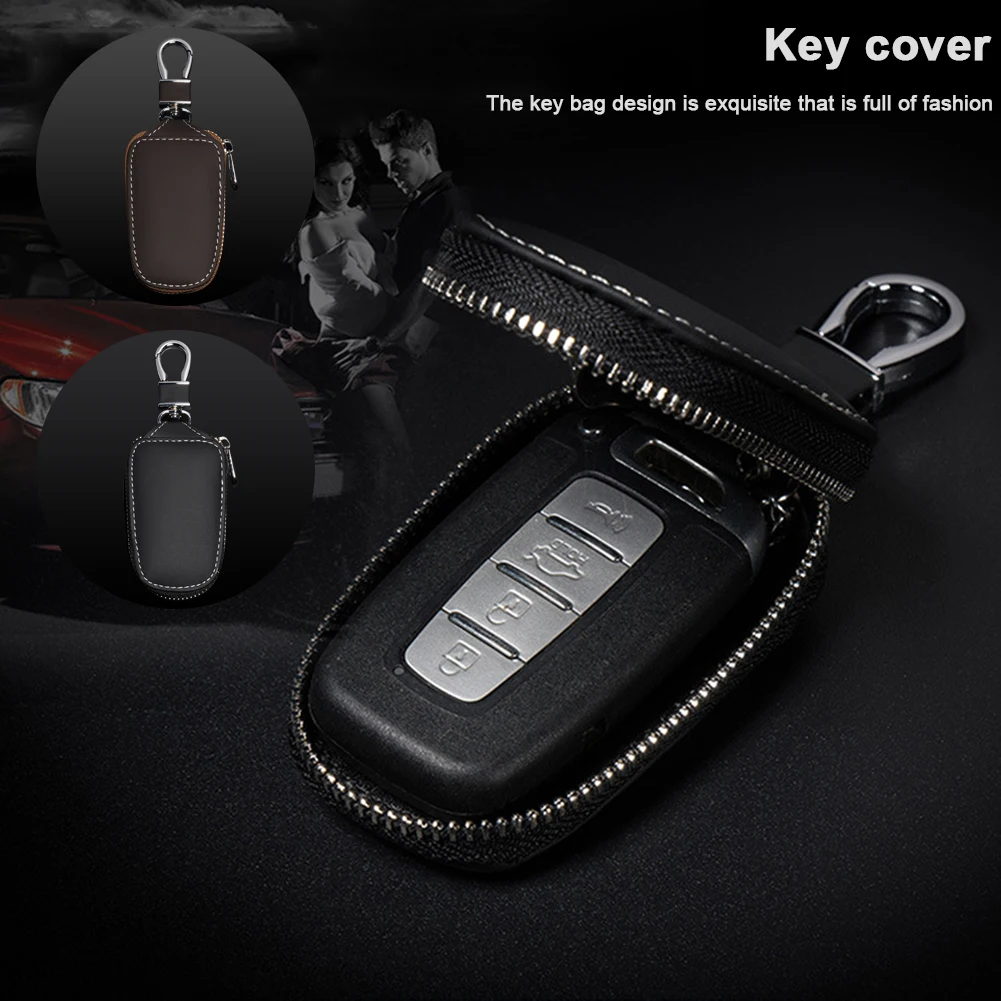 Universal Leather Car Key Fob Bag Universal Leather Car Key Fob Bag