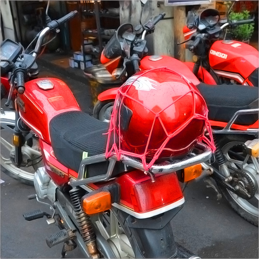Universal Motorcycle Bungee Net Universal Motorcycle Bungee Net
