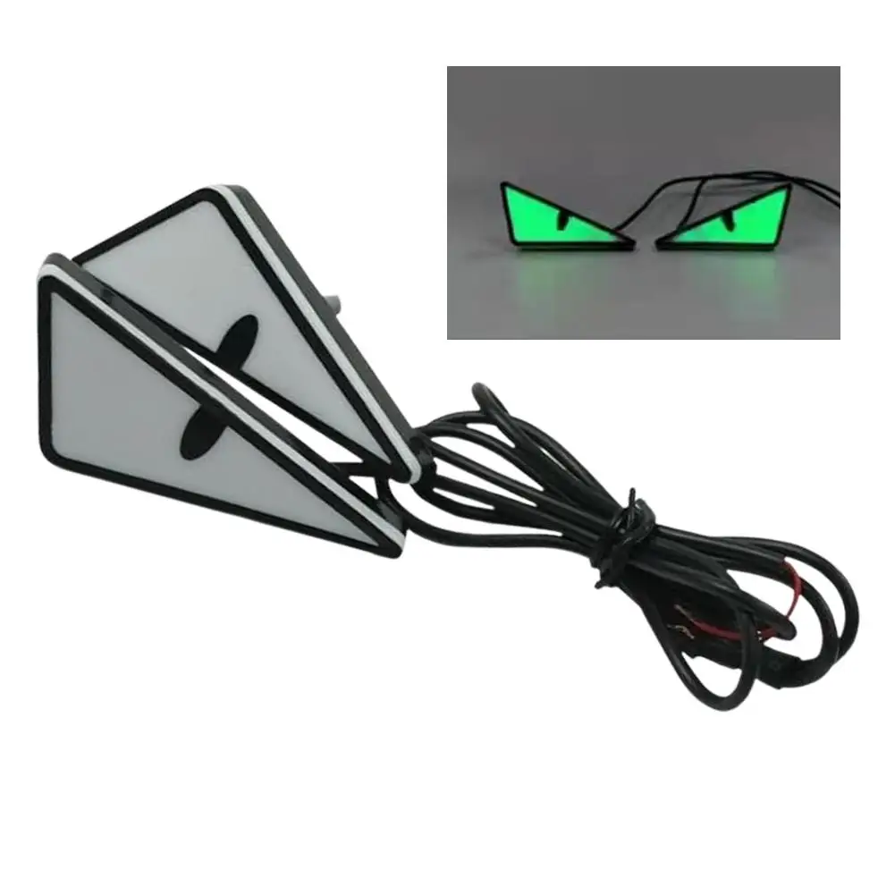 Universal Motorcycle LED Devil'Eyes Lights Demon Eyes Headlight Motorcycle Mini Projector Lens Lamp Car Decoration Universal Motorcycle LED Devil'Eyes Lights Demon Eyes Headlight Motorcycle Mini Projector Lens Lamp Car Decoration