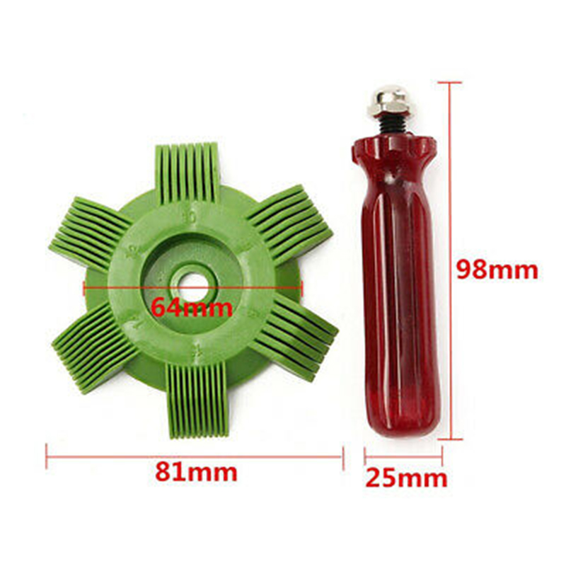 Universal Radiator Fin Repair Comb Air Conditioner Car Cooling Condenser Comb AC Cleanning Brush Evaporator Cooler