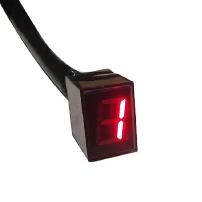 Universal Red LED Digital Gear Indicator Motorcycle Display Shift Lever Sensor 5 Gears Universal Red LED Digital Gear Indicator Motorcycle Display Shift Lever Sensor 5 Gears