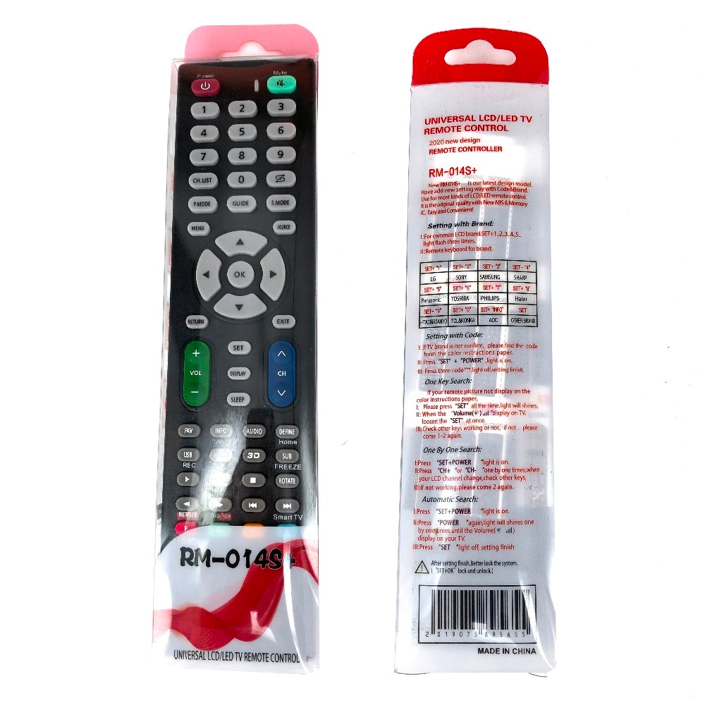 Universal Remote Control for LCD/LED TV Universal Remote Control for LCD/LED TV