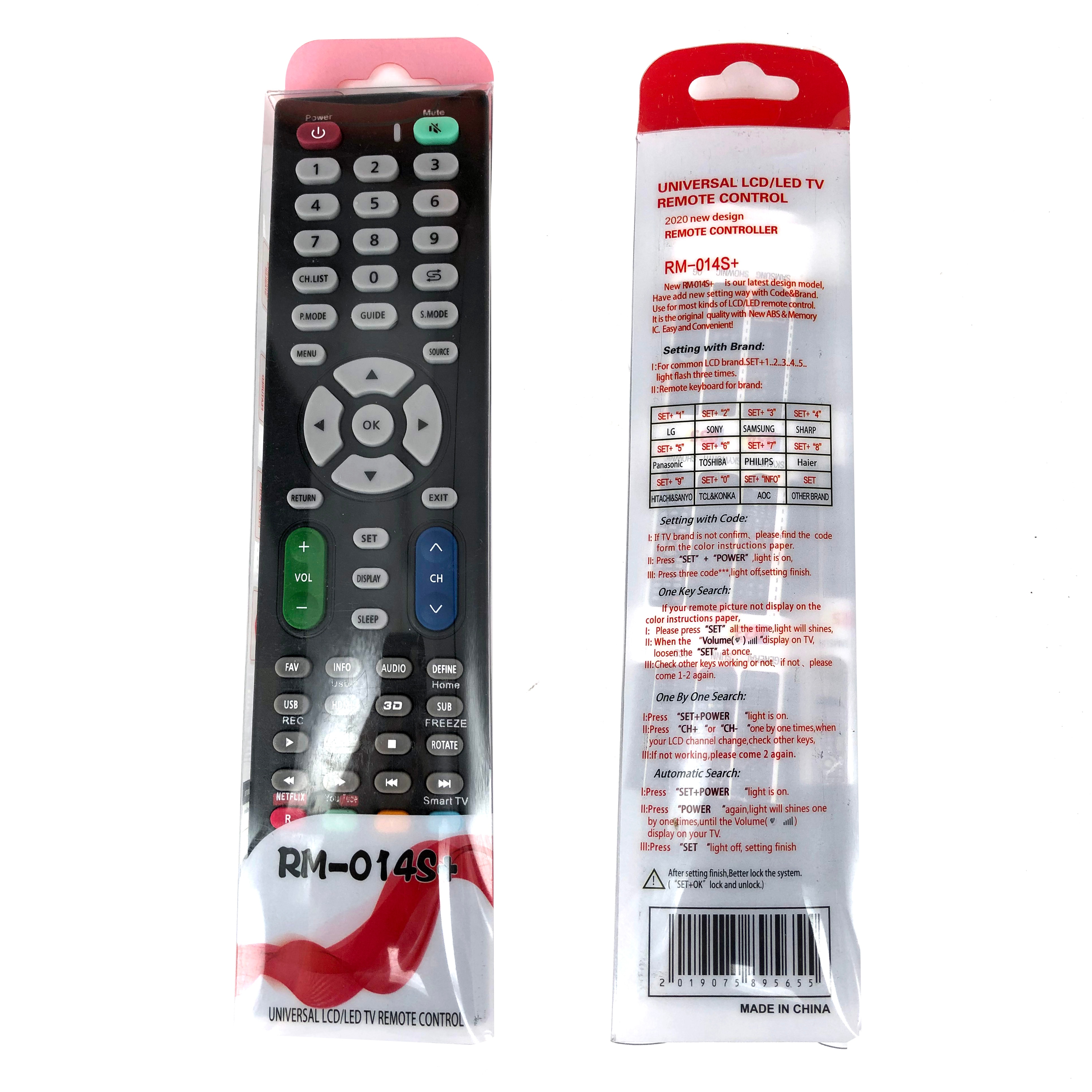Universal Remote Control for LCD/LED TV