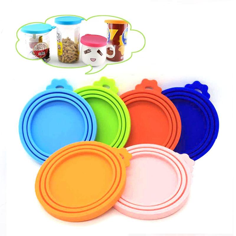 Universal Reusable Silicone Pet Food Can Cover Universal Reusable Silicone Pet Food Can Cover