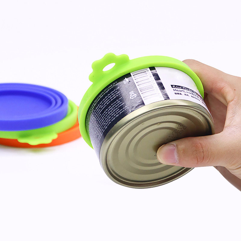 Universal Reusable Silicone Pet Food Can Cover