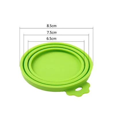 Universal Reusable Silicone Pet Food Can Cover
