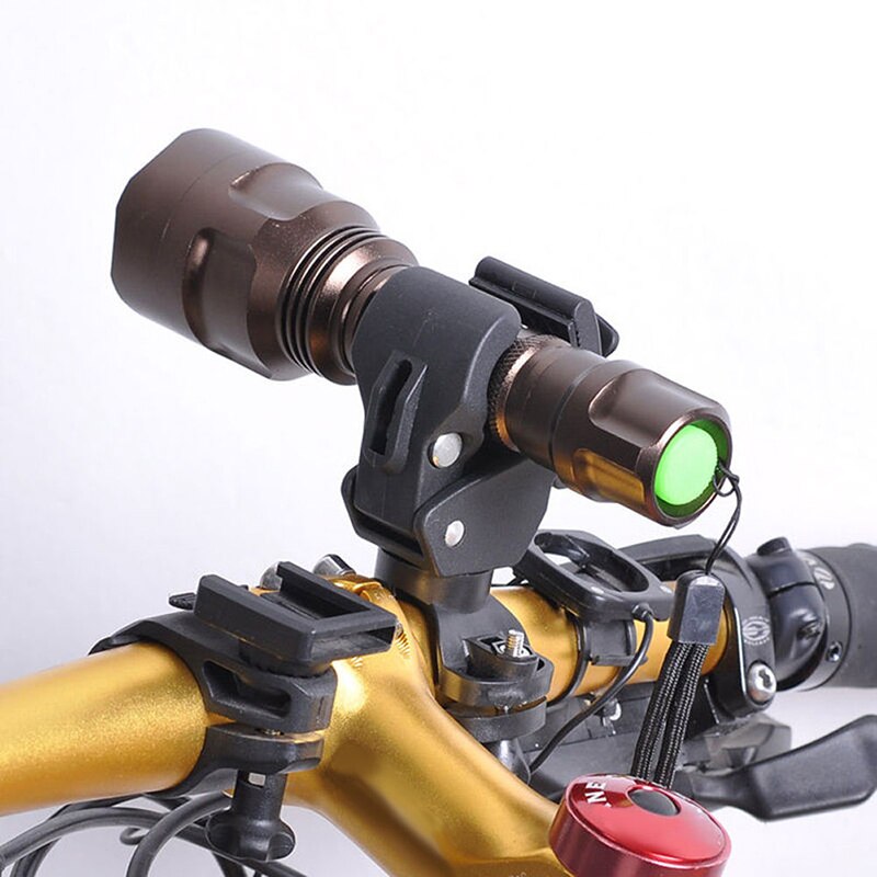 Universal Rotatable Bike Flashlight Holder