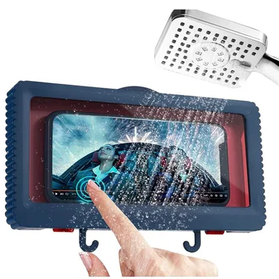 Universal Shower Phone Mount with Hooks