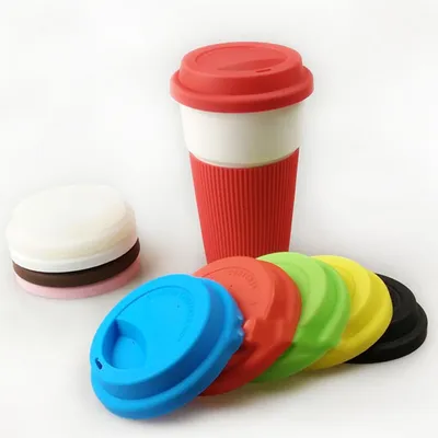 Universal Silicone Coffee Cup Lid