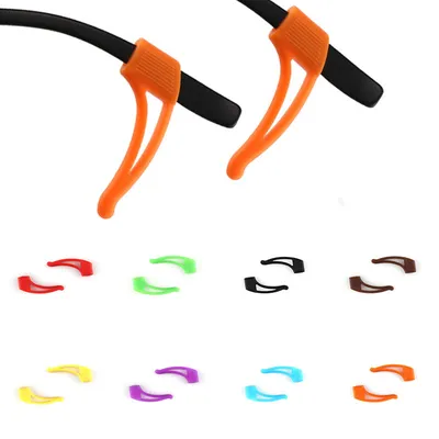 Universal Silicone Ear Hooks for Glasses (2 pcs)