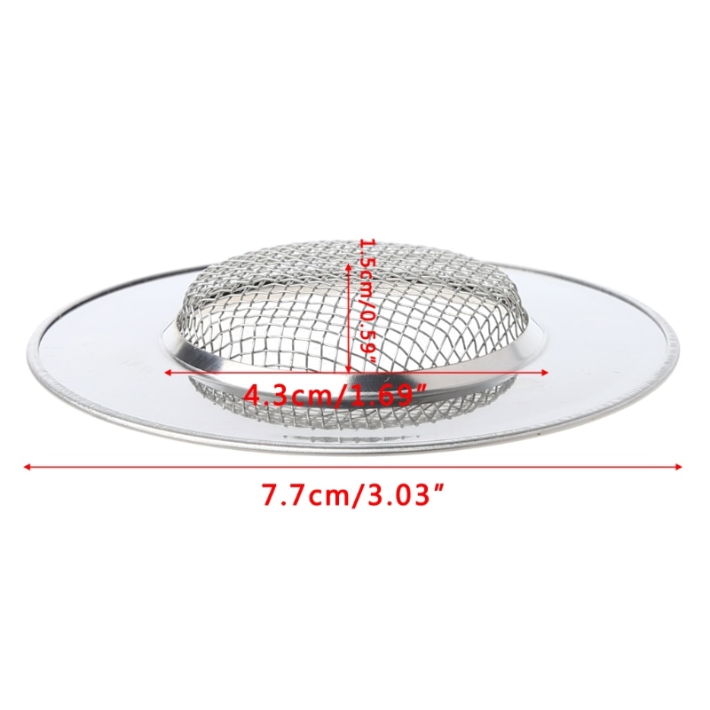Universal Stainless Steel Sink Strainer