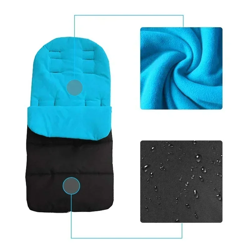 Universal Stroller Winter Sleeping Bag Kids Warm Windproof Footmuff Cover Blanket Toes Buggy Seat Cushion Newborn Universal Stroller Winter Sleeping Bag Kids Warm Windproof Footmuff Cover Blanket Toes Buggy Seat Cushion Newborn