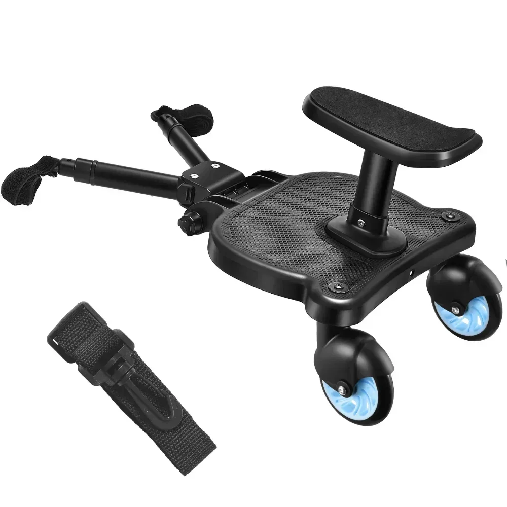 Universal Strollers Step Board Adapter with Seat Second Child Jogger Twins Scooter Baby Pram Hitchhiker Bumper Universal Strollers Step Board Adapter with Seat Second Child Jogger Twins Scooter Baby Pram Hitchhiker Bumper