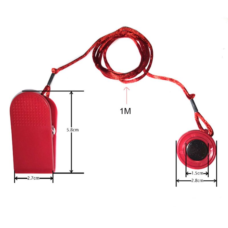 Universal Treadmill Emergency Stop Clip with Magnet Universal Treadmill Emergency Stop Clip with Magnet