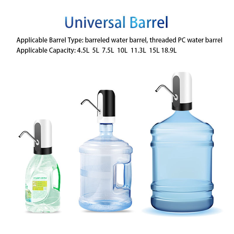 Universal Water Bottle Pump USB Charging Automatic Electric Water Dispenser Pump Bottle Water Pump Auto Drink Dispenser Universal Water Bottle Pump USB Charging Automatic Electric Water Dispenser Pump Bottle Water Pump Auto Drink Dispenser