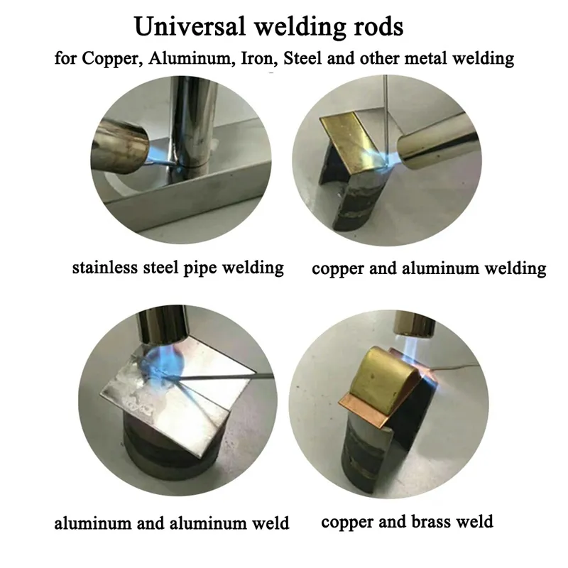 Universal Welding Rods Cored Weld Wire Steel Aluminum Copper Iron Metal Welding Rod No Need Powder Easy Melt Universal Welding Rods Cored Weld Wire Steel Aluminum Copper Iron Metal Welding Rod No Need Powder Easy Melt