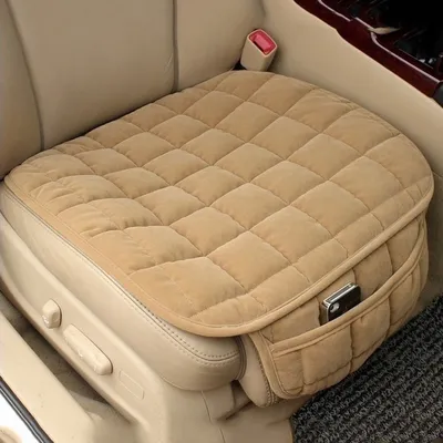 Universal Winter Warm Car Seat Cover Cushion Anti-slip Front Chair Seat Breathable Pad Car Seat Protector Seat Covers