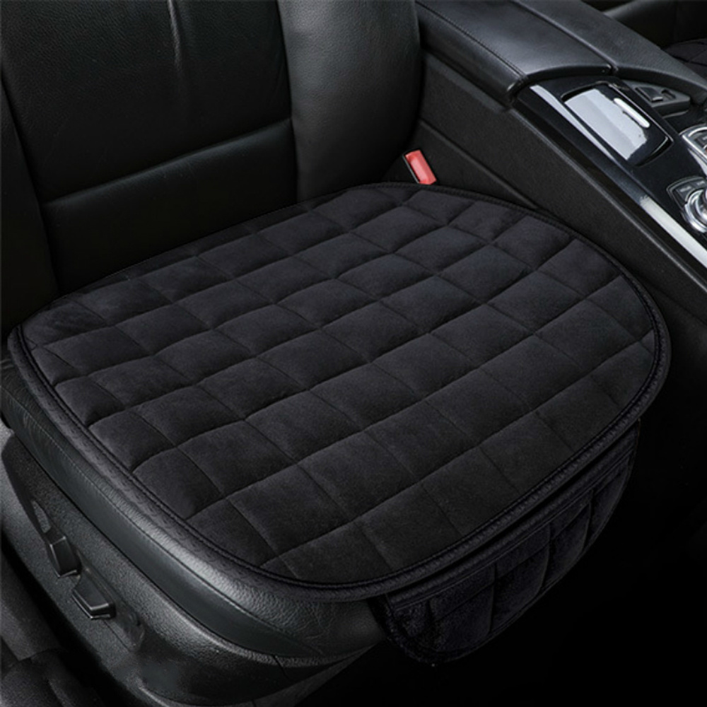 Universal Winter Warm Car Seat Cover Cushion Anti-slip Front Chair Seat Breathable Pad Car Seat Protector Seat Covers