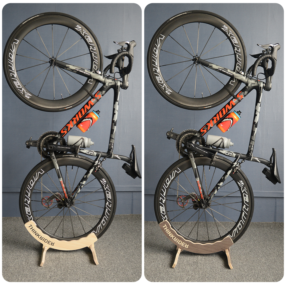 Universal Wooden Bicycle Stand
