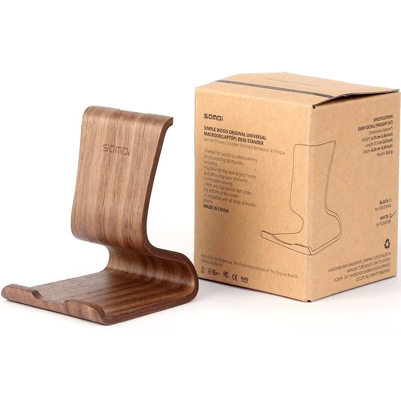 Universal Wooden Phone Stand Universal Wooden Phone Stand