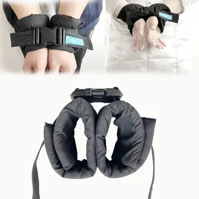 Universal Wrist Foot Limbs Restraint Strap Bedridden Paralyzed Elderly Hand Ankle Fixed Belt Anti-scratch Restraint