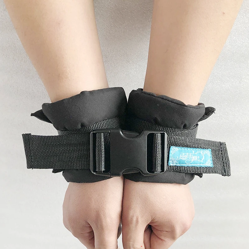 Universal Wrist Foot Limbs Restraint Strap Bedridden Paralyzed Elderly Hand Ankle Fixed Belt Anti-scratch Restraint