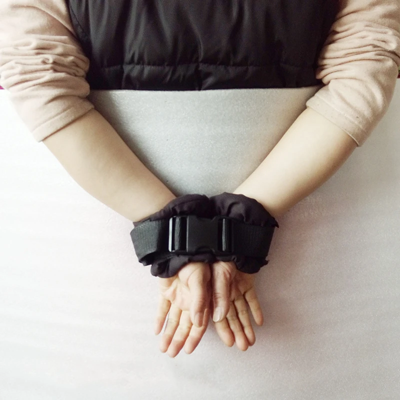 Universal Wrist Foot Limbs Restraint Strap Bedridden Paralyzed Elderly Hand Ankle Fixed Belt Anti-scratch Restraint