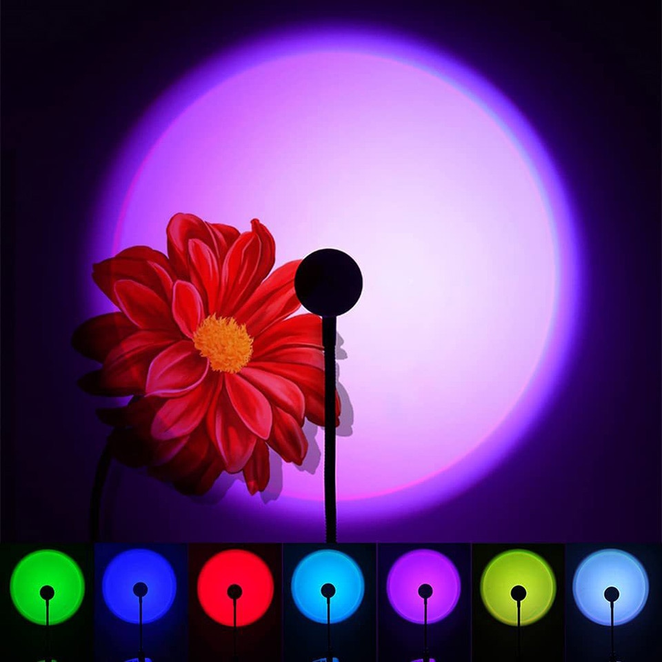 USB Atmosphere Lamp Sunset Projector USB Atmosphere Lamp Sunset Projector