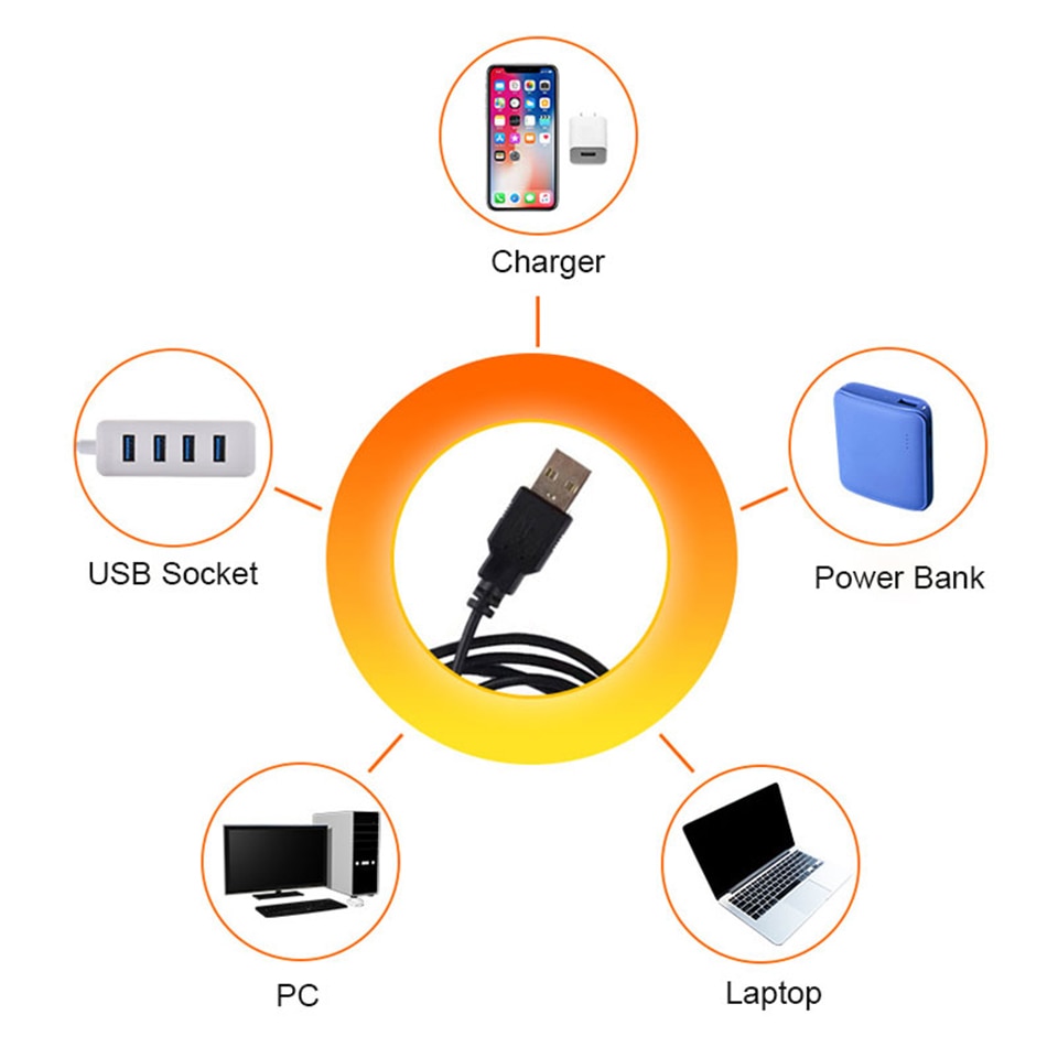 USB Atmosphere Lamp Sunset Projector USB Atmosphere Lamp Sunset Projector