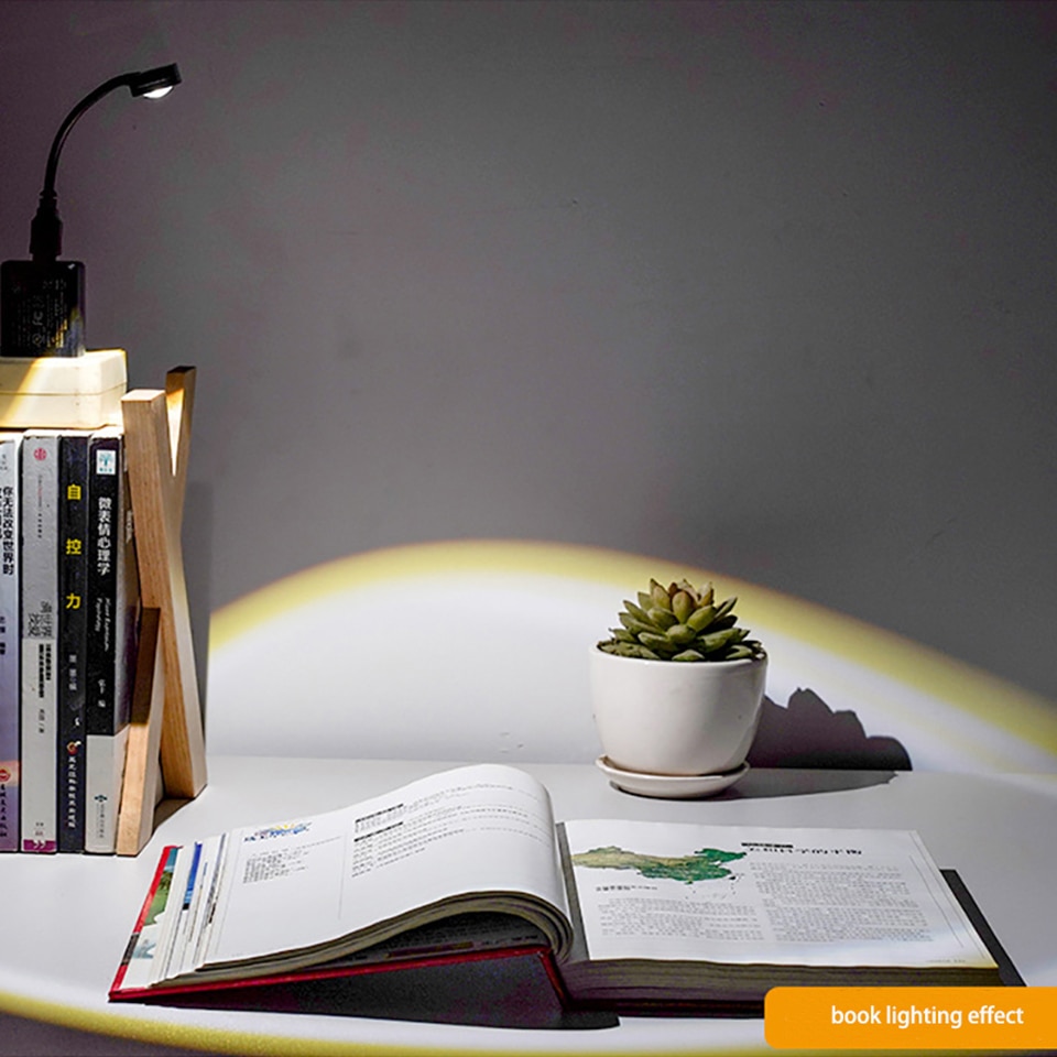 USB Atmosphere Lamp Sunset Projector USB Atmosphere Lamp Sunset Projector