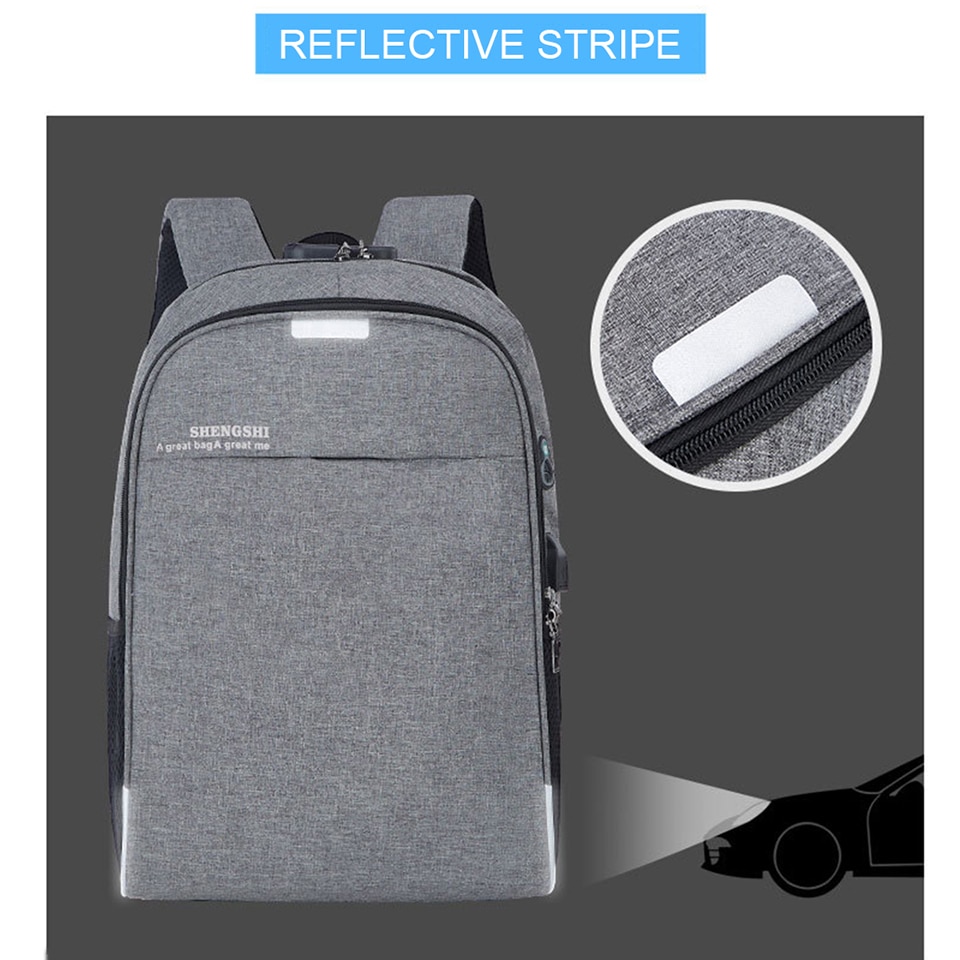 USB Backpack Anti-Theft Waterproof USB Backpack Anti-Theft Waterproof