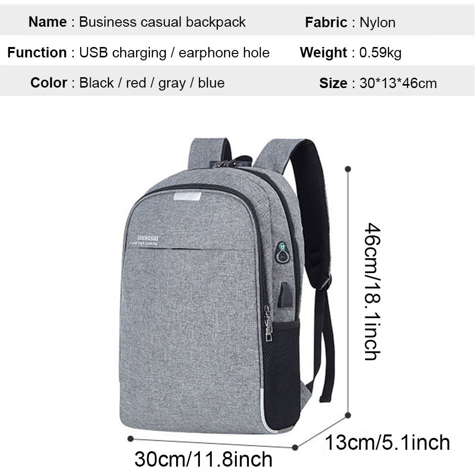 USB Backpack Anti-Theft Waterproof USB Backpack Anti-Theft Waterproof