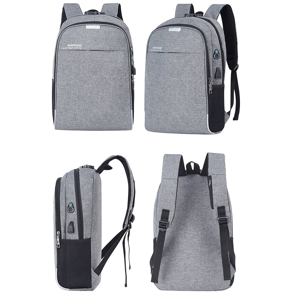 USB Backpack Anti-Theft Waterproof USB Backpack Anti-Theft Waterproof