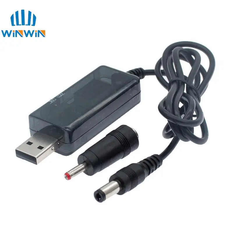 USB Boost Converter DC 5V to 9V 12V USB Step-up Converter Cable + 3.5×1.35mm Connecter For Power Supply/Charger/Power USB Boost Converter DC 5V to 9V 12V USB Step-up Converter Cable + 3.5×1.35mm Connecter For Power Supply/Charger/Power