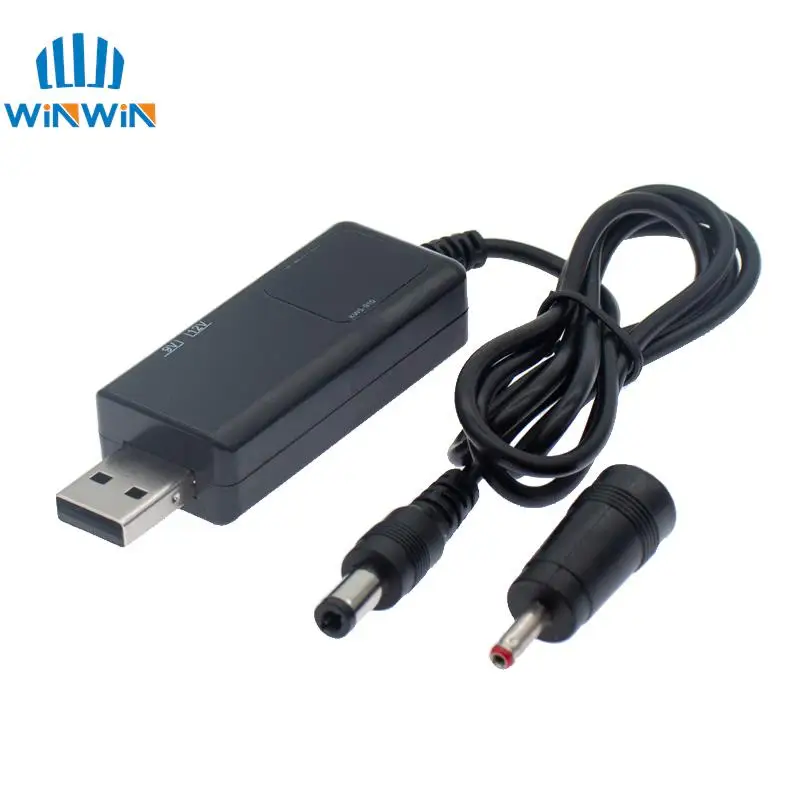 USB Boost Converter DC 5V to 9V 12V USB Step-up Converter Cable + 3.5×1.35mm Connecter For Power Supply/Charger/Power USB Boost Converter DC 5V to 9V 12V USB Step-up Converter Cable + 3.5×1.35mm Connecter For Power Supply/Charger/Power