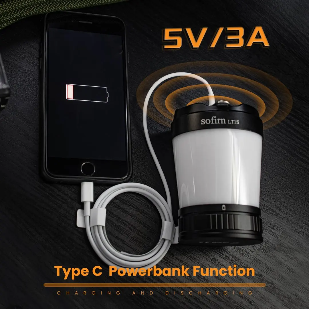 USB C 21700 Rechargeable Camping Light Powerful Torch Portable Emergency Lantern 2700K-6500K with Reverse Charging USB C 21700 Rechargeable Camping Light Powerful Torch Portable Emergency Lantern 2700K-6500K with Reverse Charging